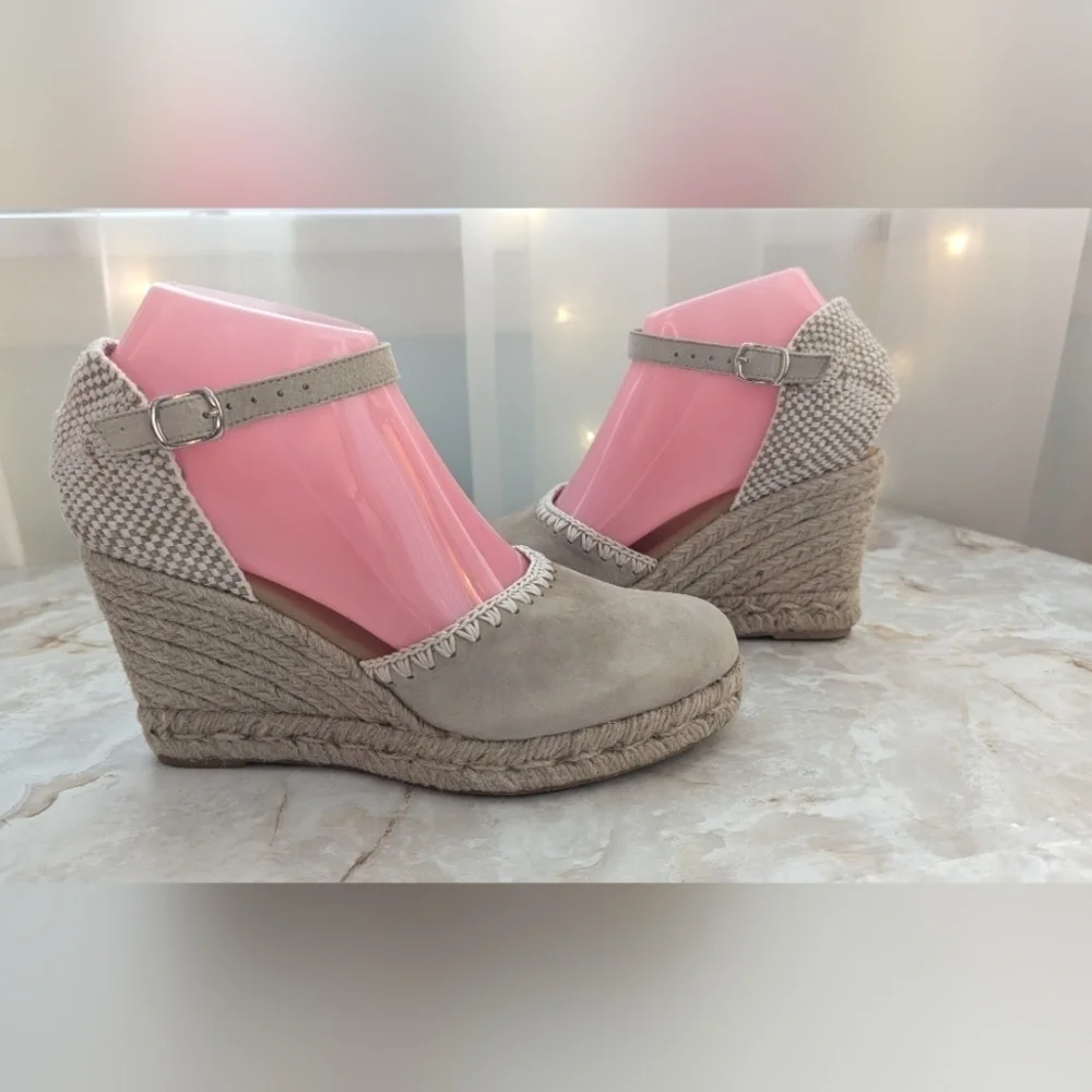 Paseart Espadrilles Wedges Made In Spain  Size 38